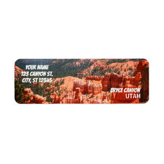 Bryce Canyon, Utah Etiket