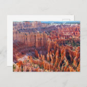 Bryce Canyon Utah Hoodos Briefkaart (Voorkant / Achterkant)