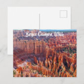 Bryce Canyon Utah Hoodos Briefkaart (Voorkant / Achterkant)