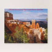 Bryce Canyon Utah. kerstcadeautjes Legpuzzel (Horizontaal)
