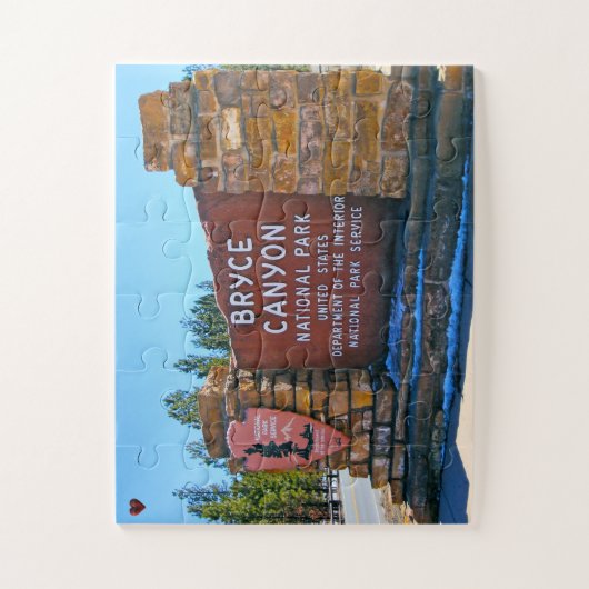 Bryce Canyon Utah Legpuzzel (Verticaal)