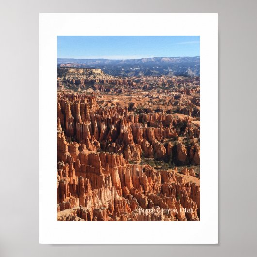 Bryce Canyon, Utah Poster (Voorkant)