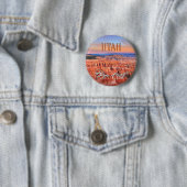 Bryce Canyon Utah round Ronde Button 5,7 Cm (In situ)