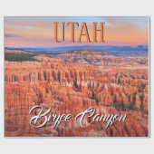 Bryce Canyon Utah Sunset Cadeaupapier (Vlak)
