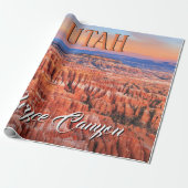 Bryce Canyon Utah Sunset Cadeaupapier (Uitgerold)