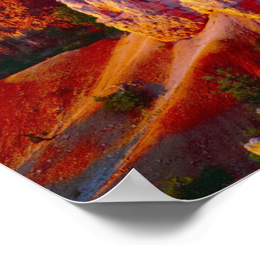 Bryce Canyon, Utah, Verenigde Staten 2 Poster (Hoek)