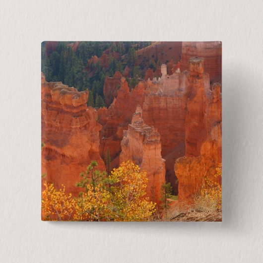 Bryce Canyon Utah Vierkante Button 5,1 Cm (Voorkant)
