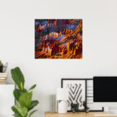 Bryce Canyon, Utah, VS 2 Poster (Thuiskantoor)