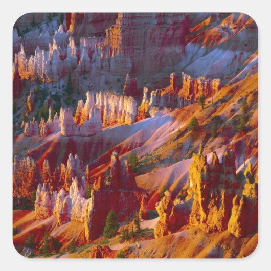 Bryce Canyon, Utah, VS 2 Vierkante Sticker (Voorkant)