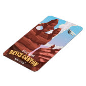 Bryce Canyon vintage-poster Magneet (Linkerzijde)