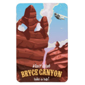 Bryce Canyon vintage-poster Magneet (Verticaal)