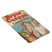 Bryce Canyon Vintage Reisposter Magneet (Rechterzijde)