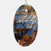 Bryce Canyon Winter Keramisch Ornament (Rechts)