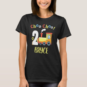Bryce Choo twee trein 2e verjaardag draaien 2 T-shirt