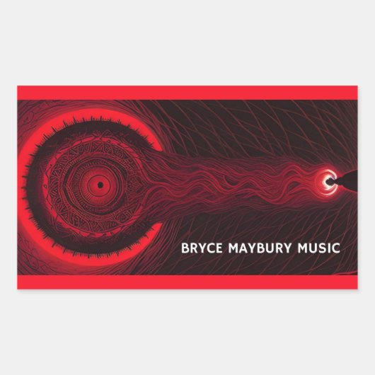 Bryce Maybury Music Sticker (Voorkant)