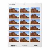 Bryce National Park Adreslabel Etiket (Full Sheet)