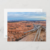 Bryce National Park Canyon bij zonsopgang Briefkaart (Voorkant / Achterkant)