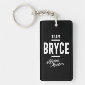 Bryce Personalized Name Birthday Gift Sleutelhanger (Voorkant)