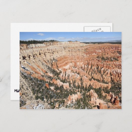 Bryce Point in Bryce Canyon National Park Briefkaart (Voorkant / Achterkant)