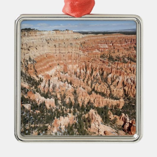 Bryce Point in Bryce Canyon National Park Metalen Ornament (Voorkant)