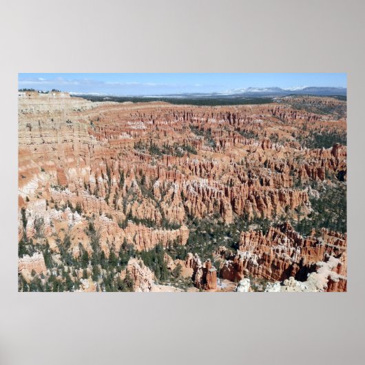 Bryce Point in Bryce Canyon National Park Poster (Voorkant)