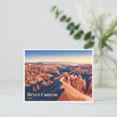 Bryce Point Utah Briefkaart (Staand voorkant)
