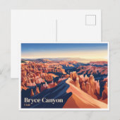 Bryce Point Utah Briefkaart (Voorkant / Achterkant)