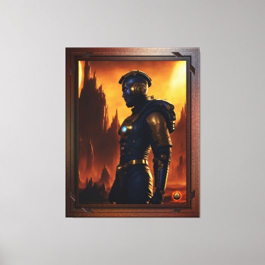 Brygdon van het Vijfde Keizerrijk door Xzendor7 Canvas Afdruk (Voorkant)