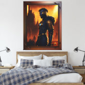 Brygdon van het Vijfde Keizerrijk door Xzendor7 Canvas Afdruk (Insitu (Slaapkamer))