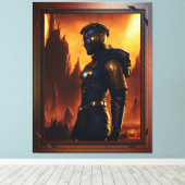 Brygdon van het Vijfde Keizerrijk door Xzendor7 Canvas Afdruk (Insitu (Houten vloer))