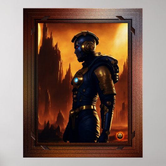 Brygdon van het Vijfde Keizerrijk door Xzendor7 Poster (Voorkant)