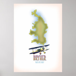 Bryher-schildpadden Poster