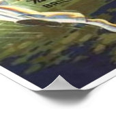 Brylcreem Man Tennis Ad Poster (Hoek)