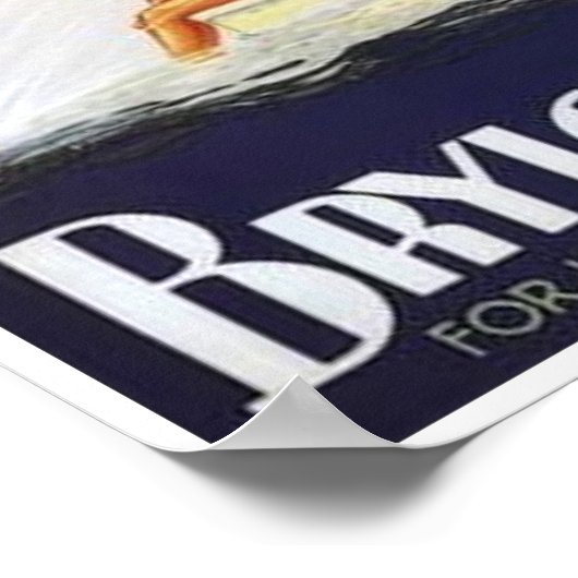  Brylcrème in de swim Poster (Hoek)