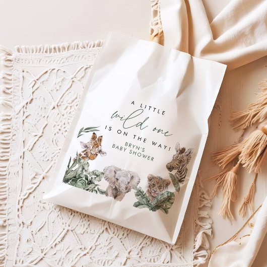 BRYN Cute Oerwoud Safari Baby Animal Baby shower Bedankzakje