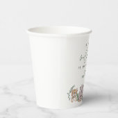 BRYN Cute Oerwoud Safari Baby Animal Baby shower Papieren Bekers (Rechts)