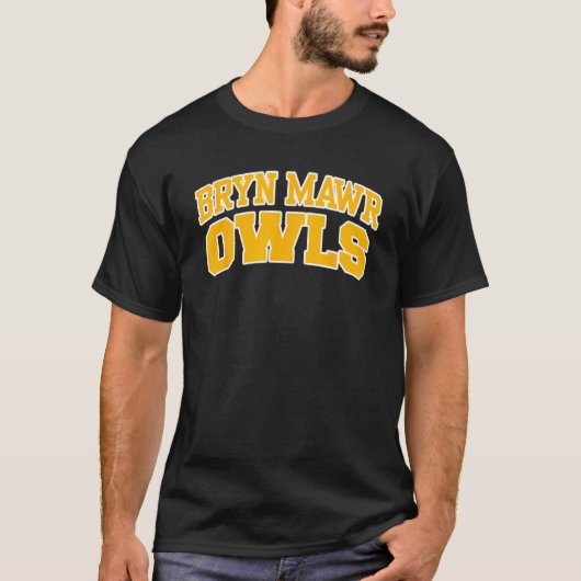 Bryn Mawr College Owls 01 T-shirt (Voorkant)