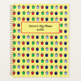 Bryn Mawr Colorful Lantaarns op geel Planner