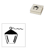 Bryn Mawr lantaarn met de hand getekend Rubberstempel (Gestempeld)