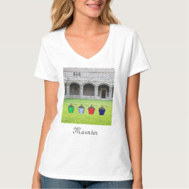 Bryn Mawr-lantaarns in Cloisters T-shirt