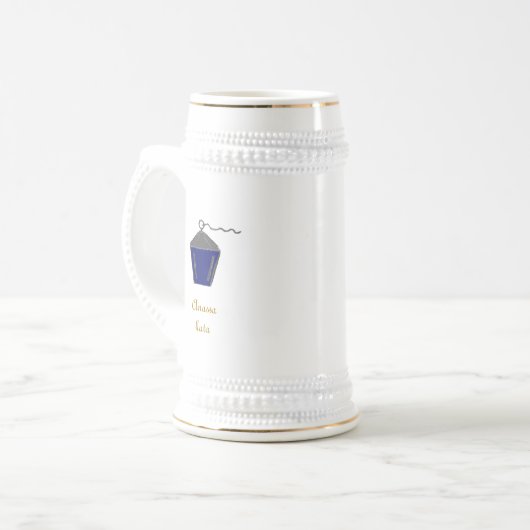 Bryn Mawr Lantern in Dark Blue Anassa Kata Bierpul (Voorkant links)