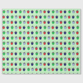 Bryn Mawr Lantern Mint Green Wrapping Paper Cadeaupapier (Vlak)