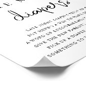 BRYNDLE Animal Koe Druk vertraagde nachtspelen af Poster (Hoek)