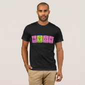 Bryon periodiek shirt van de lijstnaam (Voorkant volledig)
