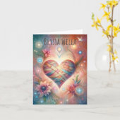 Brysia Wella Welsh Hearts krijgen weldra Kaart (Gele Bloem)