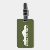 Bryson City Alsjeblieft Bagagelabel (Voorkant verticaal)