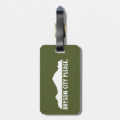 Bryson City Alsjeblieft Bagagelabel (Achterkant verticaal)