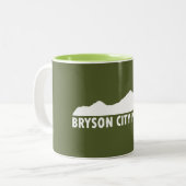 Bryson City graag Tweekleurige Koffiemok (Voorkant links)