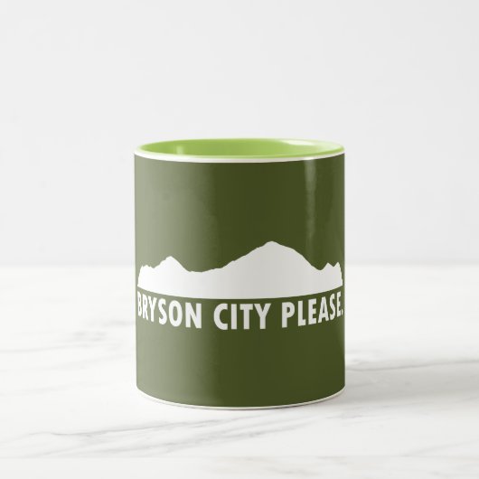 Bryson City graag Tweekleurige Koffiemok (Center)