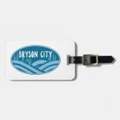 Bryson City North Carolina Bagagelabel (Voorkant horizontaal)